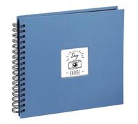Hama | Fine Art Photo Album | 28 x 24cm 50 Pages | Azure Blue w/Black Pages