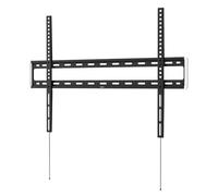 Hama Fixed TV Wall Mount for Screens 32" to 75 ", Black | 10 Year Guarantee, Extra-Flat TV Wall Mount, 75 kg Max, Robust, for LCD/LED/OLED/Plasma Screens, VESA Max 400 x 400