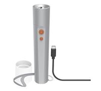 Hama “FL350-C” LED Torch, Rechargeable, Aluminium, 4 Modes + SOS