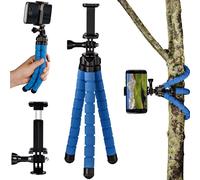 Hama Flex Flexible Mini-Tripod 26cm Bendable Legs for GoPro Smartphone