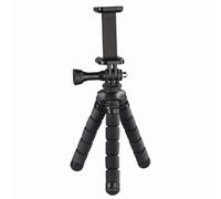 Hama Flex Phone/Gopro Mini-Tripod 14Cm Max Height 360° Bendable Legs Adjustable