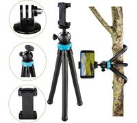 Hama FlexPro Flexible Mini Tripod 27cm Tripod Legs Aluminum, Black