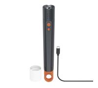 Hama “FLX1200-C” LED Torch, Rechargeable, Shockproof, Aluminium, 4 Modes + SOS, Zoom