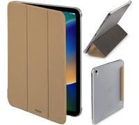 Hama Case for iPad 10.9 Inch (10th Generation 2022), Stand Function, Magnetic (Tablet Case, Tablet Case, for Apple iPad 10th Generation, Stand, Protection, Flip Case, Transparent, Velvet, Velvet