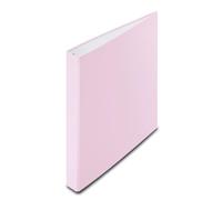 Hama Folder A4 (39 mm Spine Width, Ring Binder, A4 4 Rings, Organiser, File Folder, File Folder with Ring, Ring Binder for Portfolio, School, Office, Documents, Photos etc.) Cardboard Pink