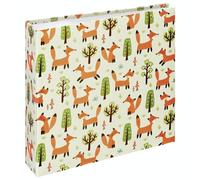 Hama Forest Memo Photo Album, 100 White Pages (50 Sheets) fits 200 Photos in 10x15cm Format, Fox, 00002700