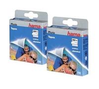 Hama Photo Adhesive Tape for Sticking Photos, Postcards and Tickets | 1,000 Pieces | Double Sided | Self Adhesive