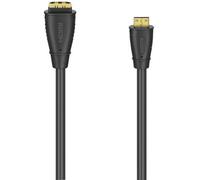 Hama 00205167 HDMI Adapter Cable Black 10cm 1X HDMI Socket - 1X Mi...