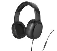 Hama, Fun C Headphone, On-Ear, Microphone, Cable Guide on One Side, USB-C, black