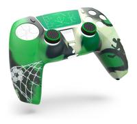 Hama Green Silicone Skin Protective Cover Set for Sony PS5 Controller 54459