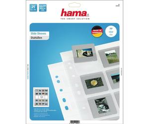 HAMA H2004 35MM MOUNTED SLIDE STORAGE PAGES 2"X2" PACK 25 SHEETS 5X5CM