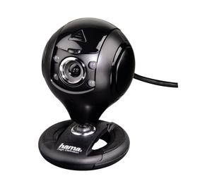 Hama HD Webcam Protect Webcam with Microphone LED 720p USB 2.0 PC Notebook