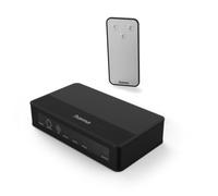 Hama 3X1 4K-Hdmi Switch With Remote Control 3 Inputs 1 Output Aluminium