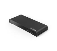 Hama HDMI Switch 3 Ports With Remote Control, Gold Connectors, 4K, Black