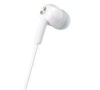 Hama | Headphones with Cable (In Ear Earphones, 3.5 mm Jack Connection, Silicone with Rubber in 3 Sizes S, M and L) Color White