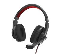 Hama Headset with Microphone (Wired Headphones USB A Connection, Aux, Stereo Hea