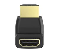 Hama High Speed HDMI Angle Adapter Plug - Socket 90 Degree Black
