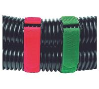 Hama 00221006 Cable Tie Hook-And-Loop Reusable Black Green Red 20X...