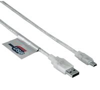 Hama HQ 1.8M USB-A To Mini-USB Type B5 USB Cable 2.0 Adapter Plug Charging Cable