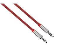 Hama HQ Alu Aux Cable 3.5Mm Jack Cable Jack Plug Audio Phone MP3 Tablet