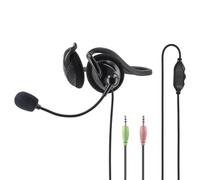 Hama Hs-P200 Ultra-Lightweight Headset With Boom Microphone 3.5Mm Jacks Inline C