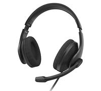 Hama Hs-Usb300 V2 Lightweight Office Headset With Boom Mic Usb-A Breathable Mesh