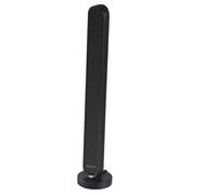 Hama Indoor Antenna (Dab/Dab+) and Analog FM Radio Receiving Antenna, Active Signal Amplification up to 30 DB, Cable 1.5 m, F-Male Plug, Mains Power) Black