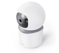 Hama Indoor WiFi Security Camera (Smart App Control, Night Vision, 1080p Recording, Motion and Person Detection, Two-Way Audio, Pan/Tilt, suitable as Pet Camera or Baby Monitor)
