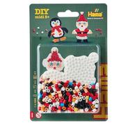 Hama Ironing Beads | Approx. 450 Beads, 1 Small Penguin Pegboard No. 325 & Ironing Paper | Mosaic Arts & Crafts Set for Creative Kids Aged 5+