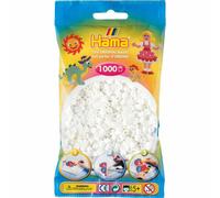 Hama ironing beads beads, white, 1,000 pieces