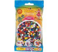 Hama Ironing Beads Solid Colours Pack of 1000
