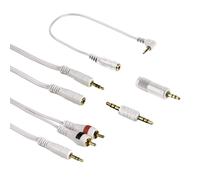 Hama Jack Connection Set 3.5mm AUX Stereo Audio Cable 1.5m Cinch Plug