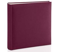 Hama Jumbo Album, Linen, Wine red, Universal