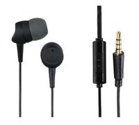 Hama Kooky Black In-Ear Wired Headphones With Microphone And Kink Protection Cable