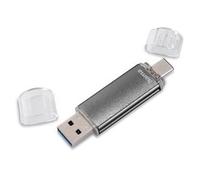 Hama Laeta Twin 32GB USB 2.0 Flash Pen Drive,Grey