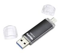 Hama "Laeta Twin" USB Flash Drive 128GB, Black