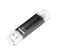 Hama"Laeta Twin" USB Flash Drive USB 3.0 256GB 40MB/s black Technology 3
