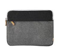 Hama Laptop Bag for Tablet and Notebook up to 11 Inches (Laptop Case, Sleeve, Black Grey) - Protects and Organizes Laptops and Tablets During Travel