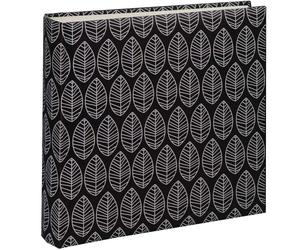 Hama Leaf Traditional Black Photo Album - 200 Sides
