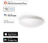 Hama Wifi LED Ceiling Light 18W 100W Dimmable WLAN Round App Control [EEK: F]