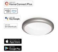 Hama Wifi LED Ceiling Light 18W 120W Dimmable WLAN Round App Control [EEK: F]