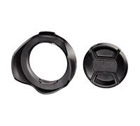 Hama | Lens Hood for Wide Angle Lenses, Lens Cap, Screw-in Socket 62 mm, Black