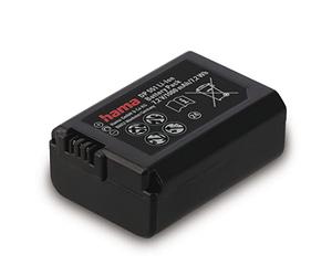 Hama Li-Ion Battery "DP551" for Sony NP-FW50 (Liion Battery, Replacement Battery, Battery Pack, Battery Pack 1000 mAh, Battery for Sony Alpha 6400 6300 6100 6000 5100 Alpha 7S III Alpha 7S 7R 7 II
