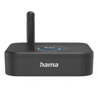 Hama Bluetooth Adapter for Stereo System and Speakers (Bluetooth Receiver Aux Connection with 3.5 mm Jack, Power USB-A - USB-C, MicroSD Slot, Car Pairing for Two Mobile Phones/Tablets etc.)