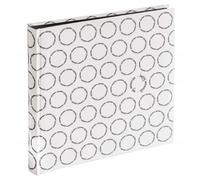 Hama Logo Jumbo Photo Album Ivy, Black, 80 Sheets 10x15 Photos To Paste