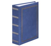 Hama London Photo Album, Slip In, 100 White Pages, 200 Photos, Blue