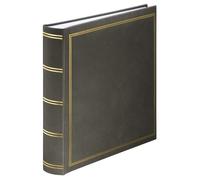 Hama London Photo Album, Jumbo Scrapbook, 80 White Pages, 320 Photos, Grey