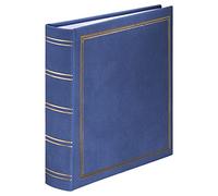Hama London Photo Album, Memo, 100 White Pages, 200 Photos, Blue
