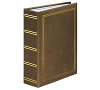 Hama London Photo Album, Slip In, 100 White Pages, 100 Photos, Brown