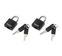 Hama Luggage Lock Set of 2 - Black, one Size